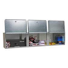 Call if you need us: Pit Posse 72 Aluminum Overhead Storage Cabinet Redline Stands