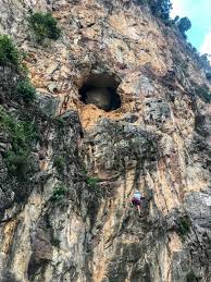 Enjoy rock climbing in batu caves, kuala lumpur, malaysia. Just Getting The Trap Ready For Indiana Jones Batu Caves Kuala Lumpur Malaysia Climbing