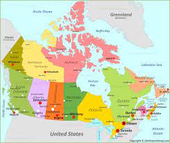 Всего таких условных регионов на карте сша четыре. Map Of Canada Poisk V Google Canada Map North America Map London Underground Map