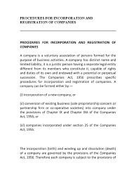 First month rm20.00, and rm10.00 for every subsequent month. Procedures For Incorporation And Registration Of Companies Private Law Business Law