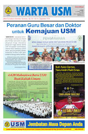 Yang lahir di jakarta, 20 maret 1968 Warta Usm By Dudok Wb Issuu