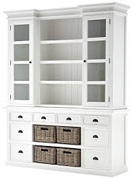 The latest on our store health and safety plans. Keinode Oak Sideboard Solid Wood Hall Table Storage Cabinet Chest Of Drawers 2 Drawers 4 Storage Baskets Furniture For Living Room Dining Room Kitchen Bathroom Bedroom Hallway Furniture Home Kitchen Cate Org