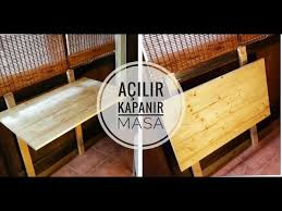 Evinizde bilgisayar masası ya da çalışma masası için çok yer ayırmak istemeyenler için az yer kaplayan duvara monte masa modelleri. Acilir Kapanir Masa Yapimi Youtube