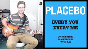 Placebo Every You Every Me Guitar Lesson Guitar Lessons Placebo Lesson