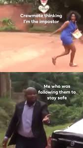 Why Are You Running R Amongus