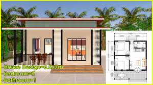 2 bedroom 1 bathroom house. Small House Design 2 Bedrooms 1 Bathroom 6 5x7 M 45 5 Sq M Max Houzez
