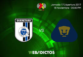 Queretaro Vs Pumas Jornada 17 Ap2017 Resultado 1 1