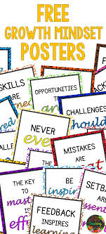 Free Growth Mindset Posters For The Classroom Or Bulletin Board Teaching Growth Mindset Growth Mindset Posters Growth Mindset Classroom