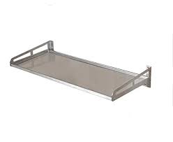Stainless steel kitchen shelves wall mount. 304 Stainless Steel Shelves Wall Mounted Microwave Shelves Kitchen Storage Size 40 50cm Buy Online In Bahamas At Bahamas Desertcart Com Productid 57325442