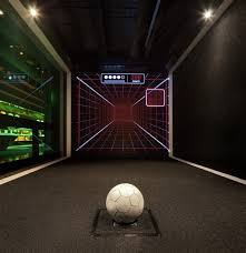 The Ajax Experience Was A Highly Interactive Sports Experience Dedicated To The Legendary Dutch Football Club Afc Aja Soccer Room High Tech Design Soccer Store