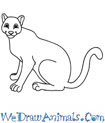 If you want to draw this on your computer, but don't have the software and hardware, download the free softwares below. How To Draw A Cartoon Mountain Lion