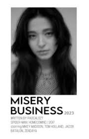MISERY BUSINESS || peter parker