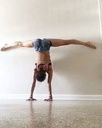 Forget The Mat Try These 25 Wall Yoga Poses Wall Yoga Easy Yoga Workouts Yoga Fitness