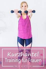Mit diesen übungen könnt ihr schnell & effektiv eure. Arm Training Fur Frauen Byebye Schlaffe Oberarme Training Hantel Ubungen Arme Trainieren