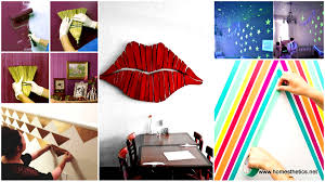 Some of my favorites from both pinterest and youtube, complete with links to an actual step by step tutorial or video with instructions. 25 Cool No Money Decorating Projects That Will Beautify Your Decor Through Wall Art
