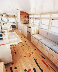 Inspiring School Bus Conversions Bus Interior School Bus Camper School Bus Conversion