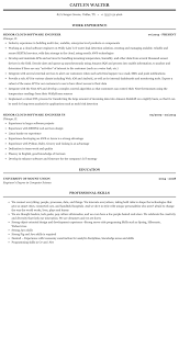 Filled with detailed examples for each section, tips for writing your own. Senior Cloud Software Engineer Resume Sample Mintresume