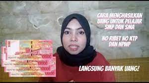 Gak usah ragu lagi deh. Pelajar Juga Bisa Kaya Kerja Online Untuk Pelajar Tanpa Ktp Dan Npwp 2019 Nabnab Rahmadani Youtube