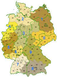 Kode pos pertama kali digunakan di negara jerman sekitar tahun 1941. List Of Postal Codes In Germany Wikipedia