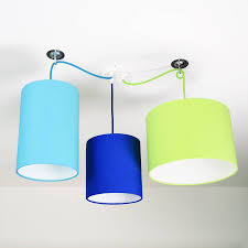 Three Way Ceiling Rose Kit With Plain Bright Lampshades Pendant Light Kit Ceiling Rose Pendant Ceiling Rose