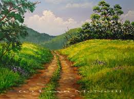 Check spelling or type a new query. Fawn S Paintings Little Lane Mountain Landscape Easy Landscape Paintings Landscape Paintings Landscape Paintings For Beginners
