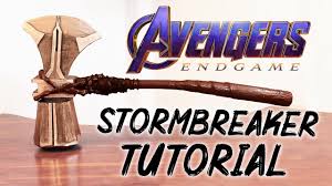 Making Thor S Stormbreaker Weapon From Avengers End Game Youtube Stormbreaker is an enchanted axe used by thor. making thor s stormbreaker weapon from avengers end game
