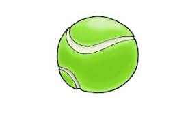 Next, draw a large oval within the head of the racket. How To Draw A Tennis Ball Drawingnow