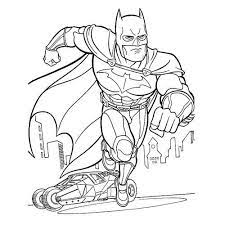 Pin En Batman Para Colorear