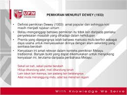 Yang baik dijadikan teladan, yang buruk dijadikan sempadan. Pemikiran Ppt Download