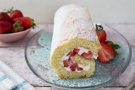 Cool the swiss roll cake to room temperature before spreading the homemade strawberry jam on it. Swiss Roll With Strawberries Cream Recipe Odlums