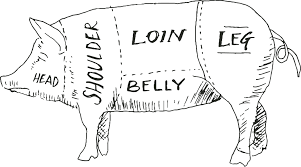 australian pork cuts pork butcher chart linley valley pork