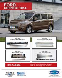 Ford Connect 2014 Krom Aksesuarlari Stoklarimiz Da Ford Aksesuarlar