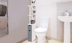 Spécialement conçu pour aménager les petits espaces, ce meuble en bois. Jusqu A 68 Meuble Wc Groupon