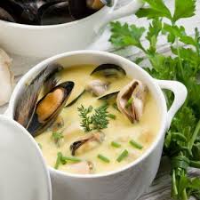 Moules A La Normande Recette Recette Normande Recettes De Cuisine Recette Moules