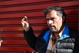 Destrozo total en las calles Atacama con Chacabuco