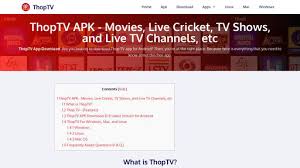 ***download*** click on the website link given below to download thoptv apk. J5dlnjndepecxm