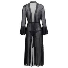 Black See Through Nightgown Prom 2019 In 2019 Night Gown Gothic Lingerie Gowns