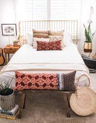Bedroom furniture set modern leather bed 1 bed 2 night stand 1. Bedroom Design One Night Stand