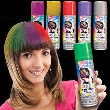 It makes it possible to use it not only for coloring strands, but also to give extra volume and hairstyle simulation where to buy. Colored Hair Spray Non Light Up Novelties Toys