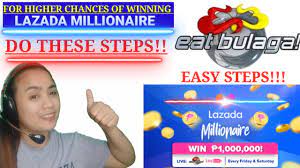 Check spelling or type a new query. How To Join On Lazada Millionaire Eat Bulaga Segment See Discription Box To Get 200 Worth Vouchers Youtube