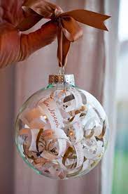 Glass Ornament Wedding Invitation Ornament Sister Wedding Gift Wedding Gifts