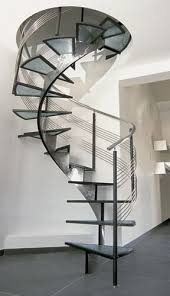 Scala A Chiocciola Interna Ferro Battuto Scalachiocciola Ferrobattuto Scalainterna Ringhiera Vetro Stair Spiralstair Scale Esterne Piccoli Spazi Scale