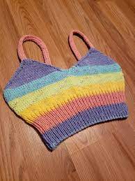 Maybe you would like to learn more about one of these? Girly Knits Bra Top Knitting
