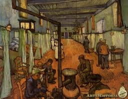 Diciembre de 1888 sufre su primer ataque nervioso severo. Dormitorio Del Hospital De Arles Artehistoria Com