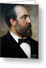 James Abram Garfield #1 Tote Bag by Mary Evans Picture Library