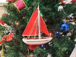 We'll do the shopping for you. Wholesale Wooden Red Sailboat Model With Red Sails Christmas Tree Ornament 9in Model Ships