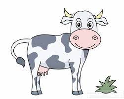 Animals Animated Clipart Cow Spotted Animation Animated Cow Cow Illustration Animated Clipart