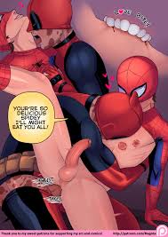 Post 1985800: comic Deadpool magnta Marvel Spider-Man Spider-Man_(series)