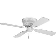 An outdoor ceiling fan can provide cooling breezes and light to outdoor living spaces that are exposed to the elements. Progress Lighting P2524 30 At Showroom Lighting Utilitarian