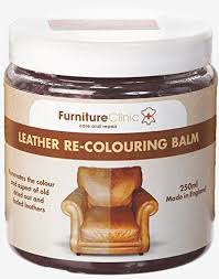 Leather Re Coloring Balm Renew And Restore Color To Faded Or Scratched Furniture Car Upholstery Or Clothing Leather Restoration Leather Furniture The Balm